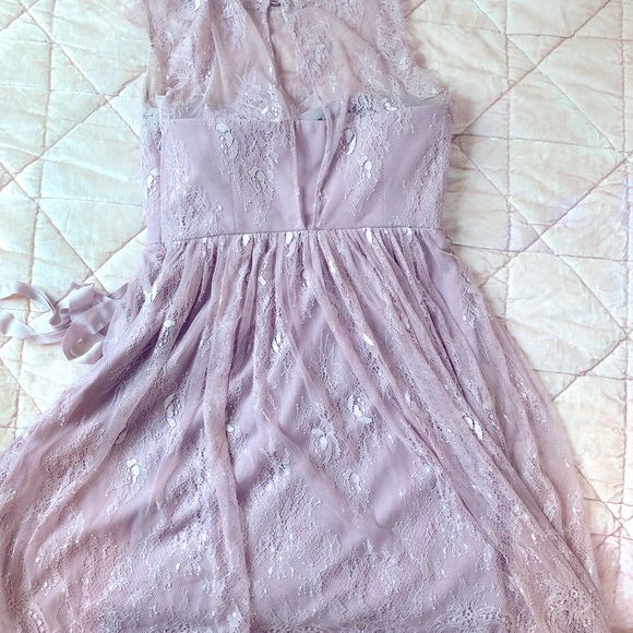 BHLDN hitherto lace Cecilia special occasion bridesmaid lace dress size 2 - Picture 9 of 11